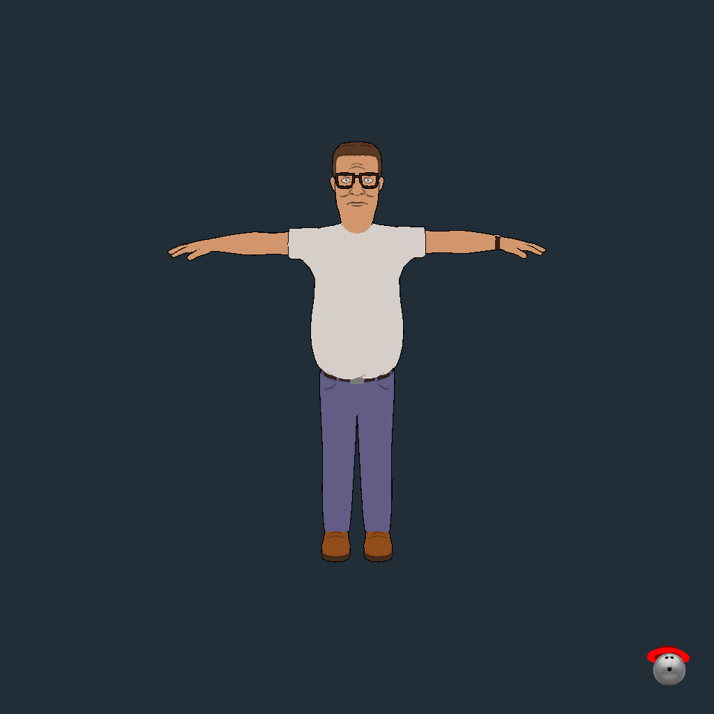 Hank Hill - Front