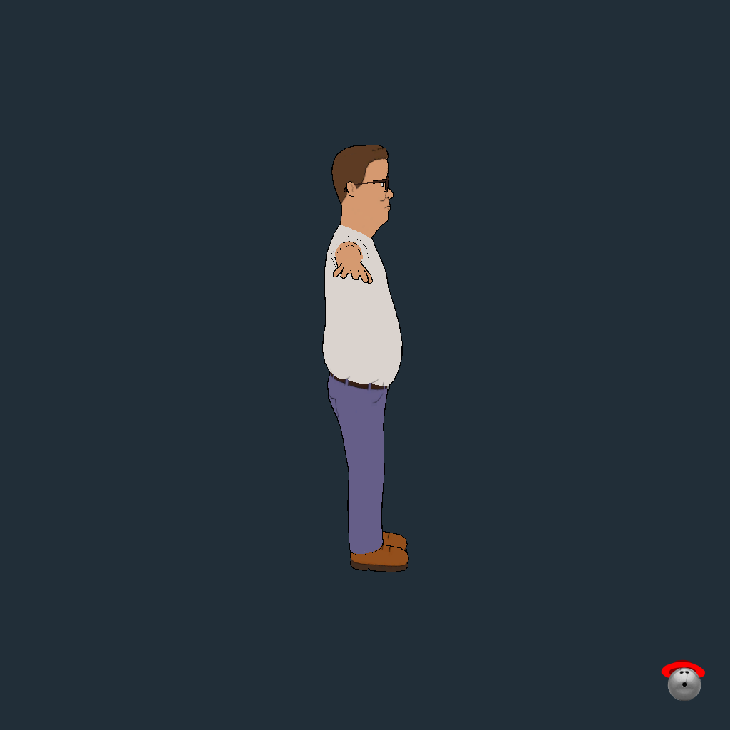 Hank Hill - Right