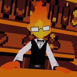 Grillby Low Poly Pal
