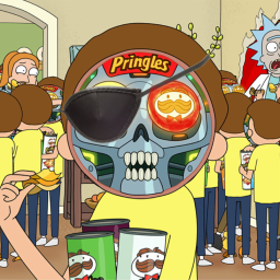 evil pringles morty