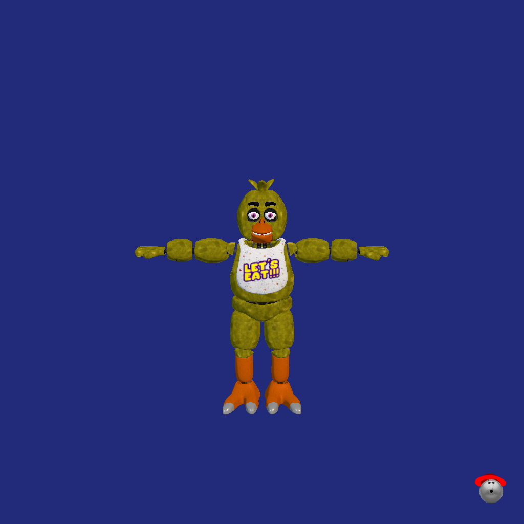 FNaF˸ 1 Chica The Chicken - Front