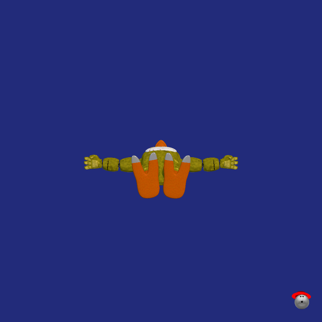 FNaF˸ 1 Chica The Chicken - Straight Bottom