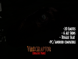 Velociraptor - Jurassic Park （PC ＆ Quest）