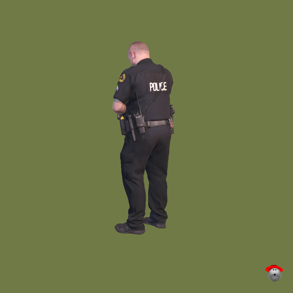 Policeman - Back Left