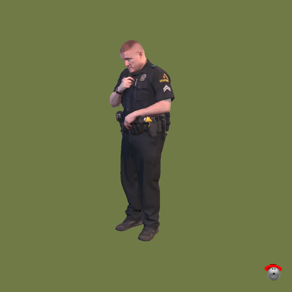 Policeman - Front Left