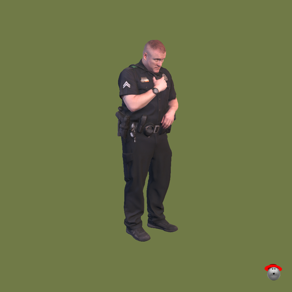 Policeman - Front Right