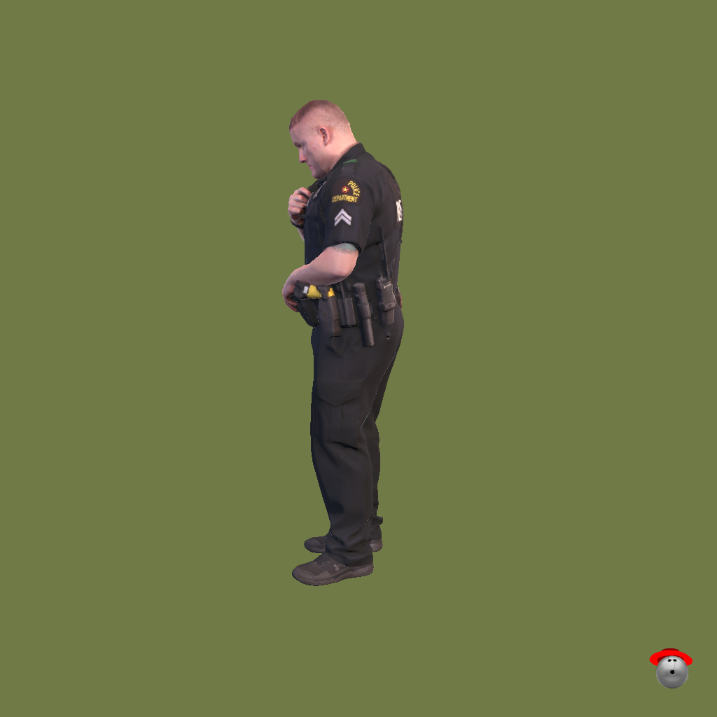 Policeman - Left