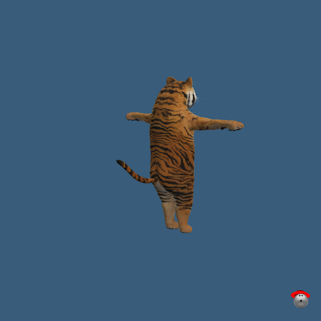 Daddy Tiger - Back Right