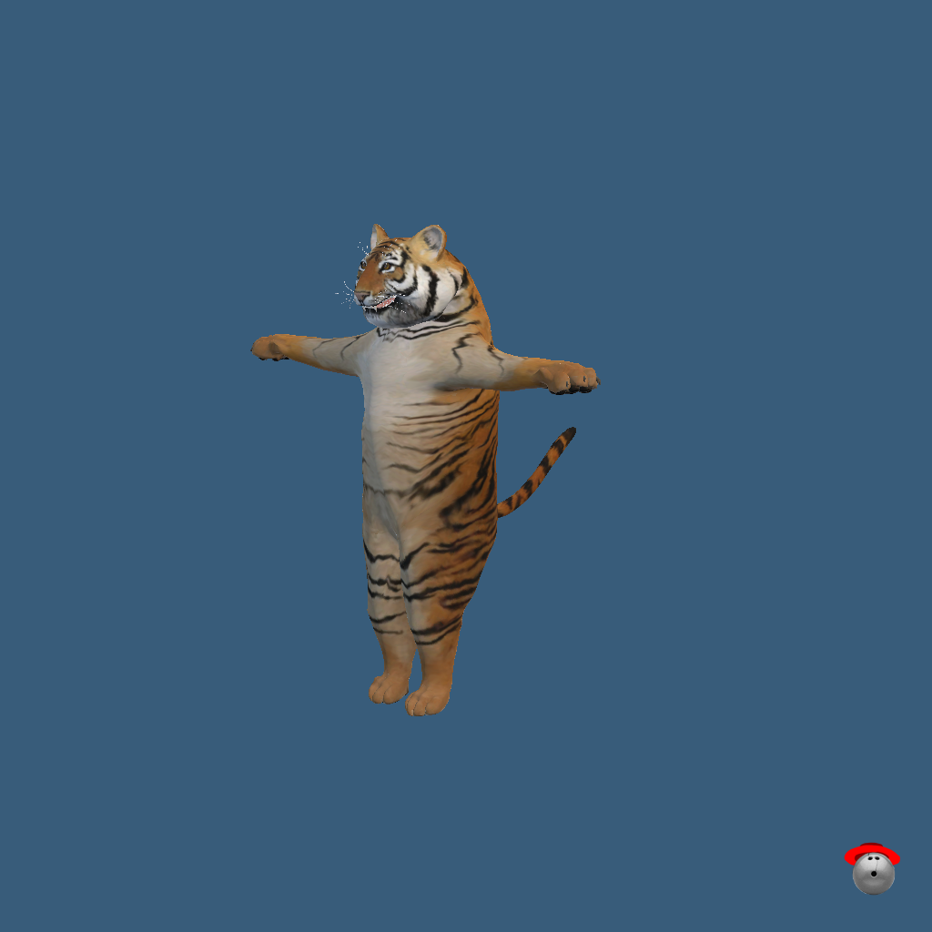 Daddy Tiger - Front Left