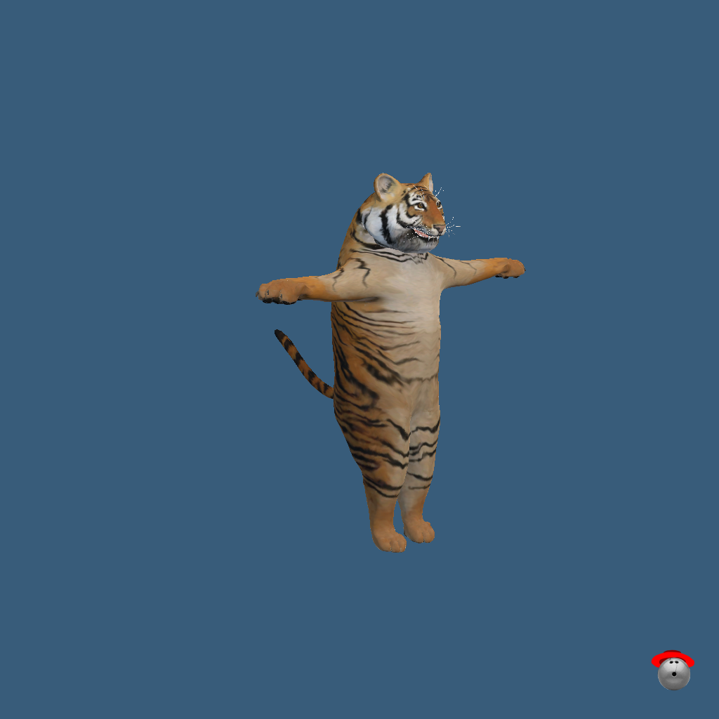 Daddy Tiger - Front Right