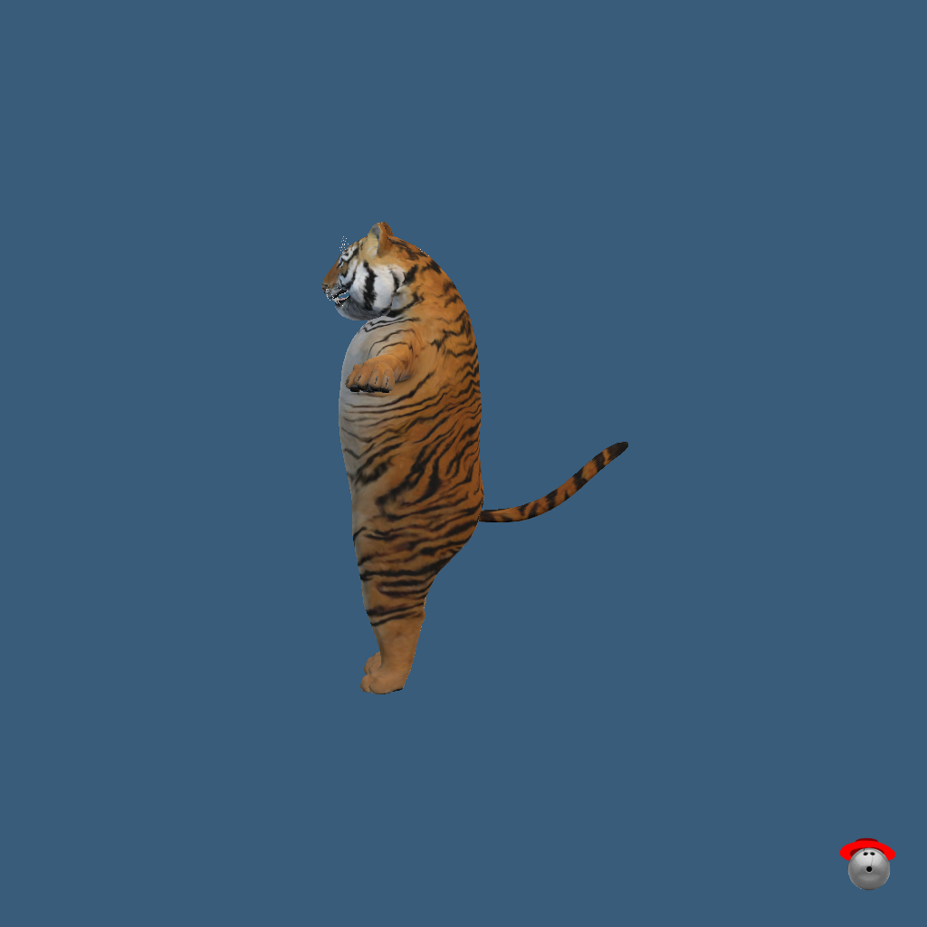 Daddy Tiger - Left
