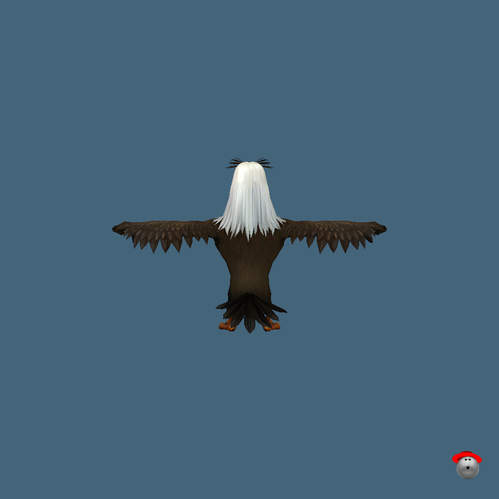 Mighty Egale - Back