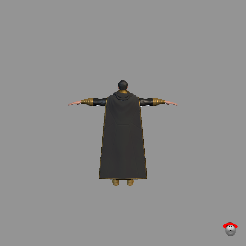 Black Adam （Fortnite） - Back