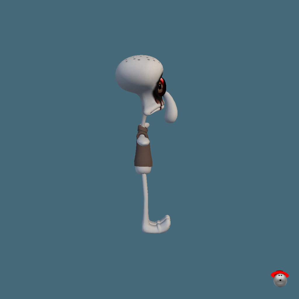 Red Mist Squidward - Right