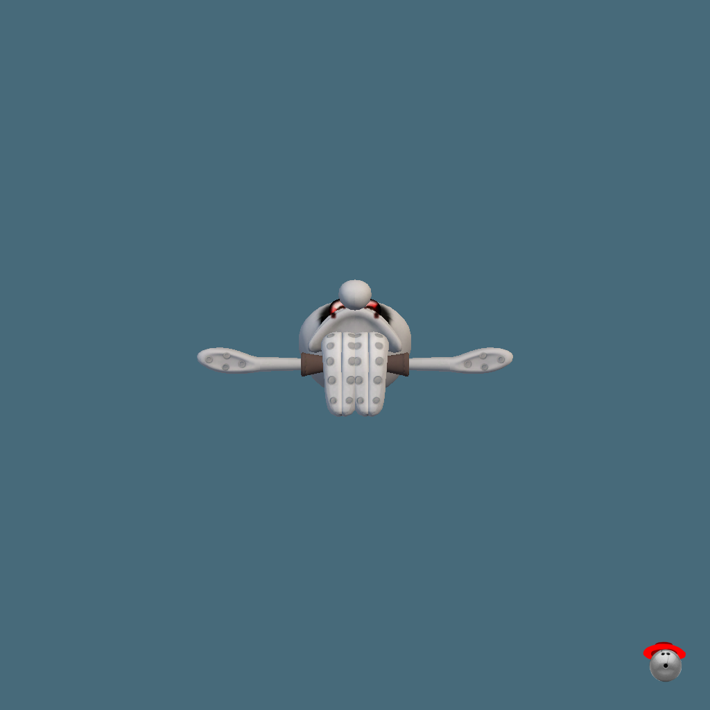 Red Mist Squidward - Straight Bottom