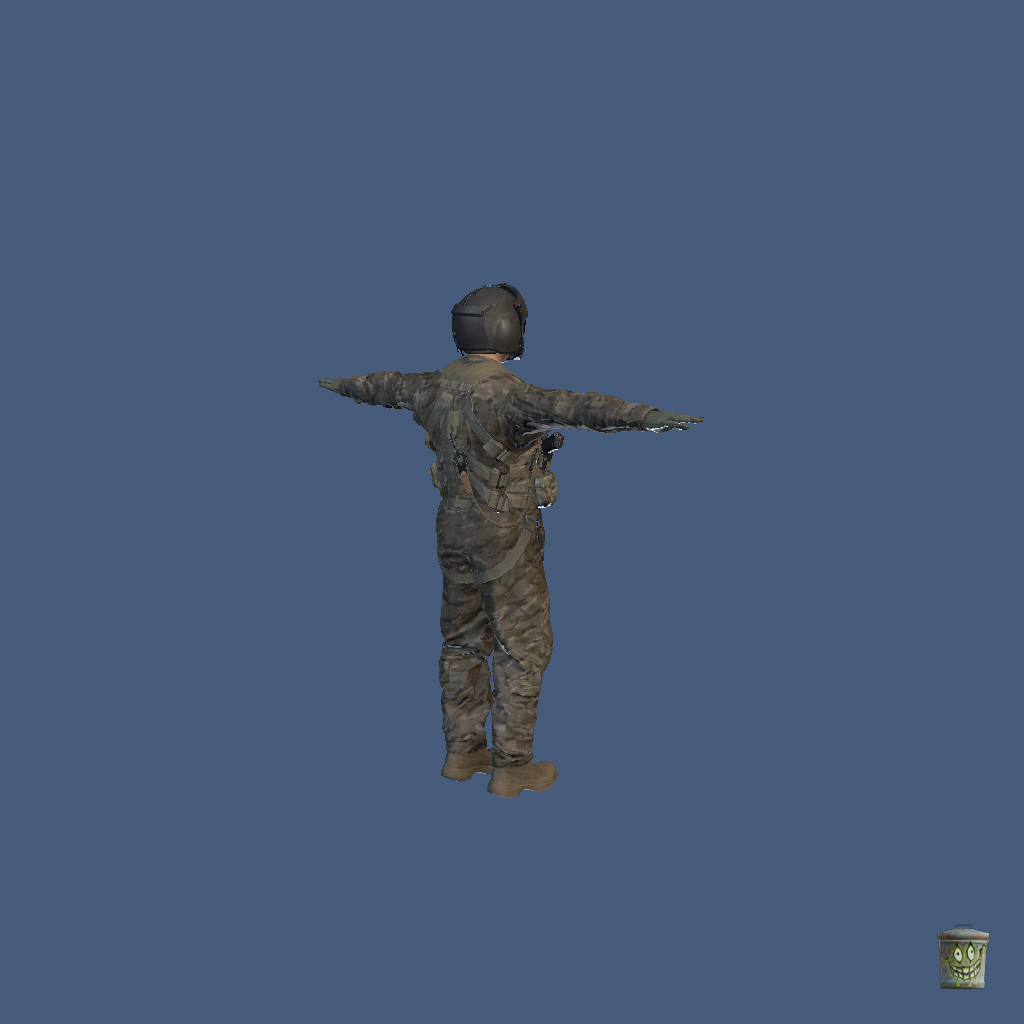 ｜ 160th SOAR ＂Nightstalkers＂ ｜ Pilot ｜ - Back Right