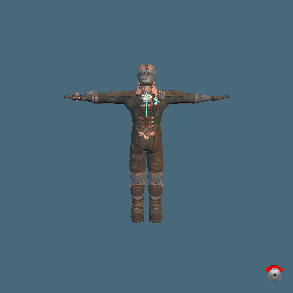 Dead Space （2008） Isaac Clarke - Back