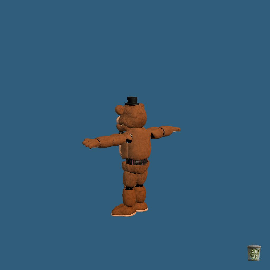 Costume Freddy - FNaF MOVIE - Back Left