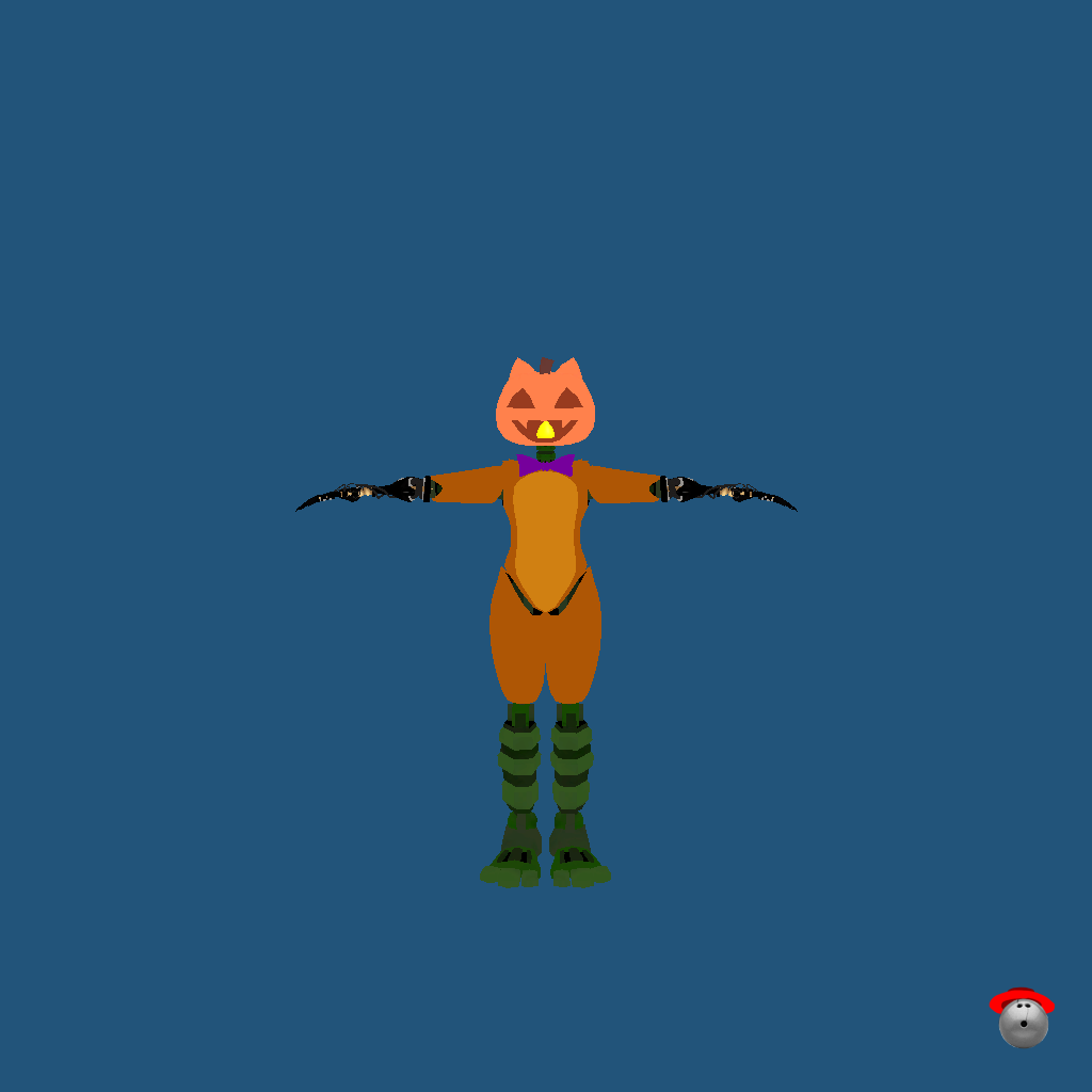 The Pumpkin Cat - Front