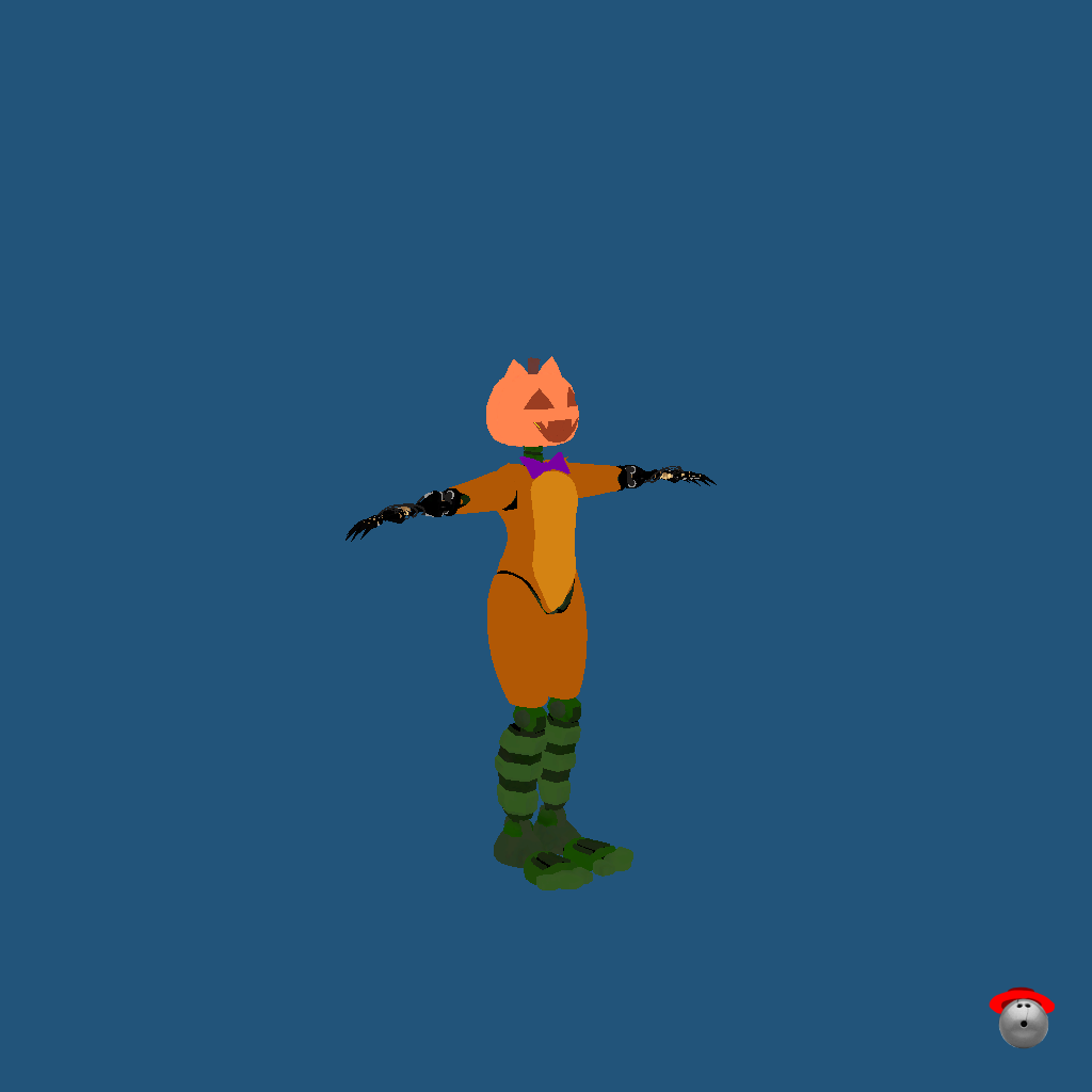 The Pumpkin Cat - Front Right