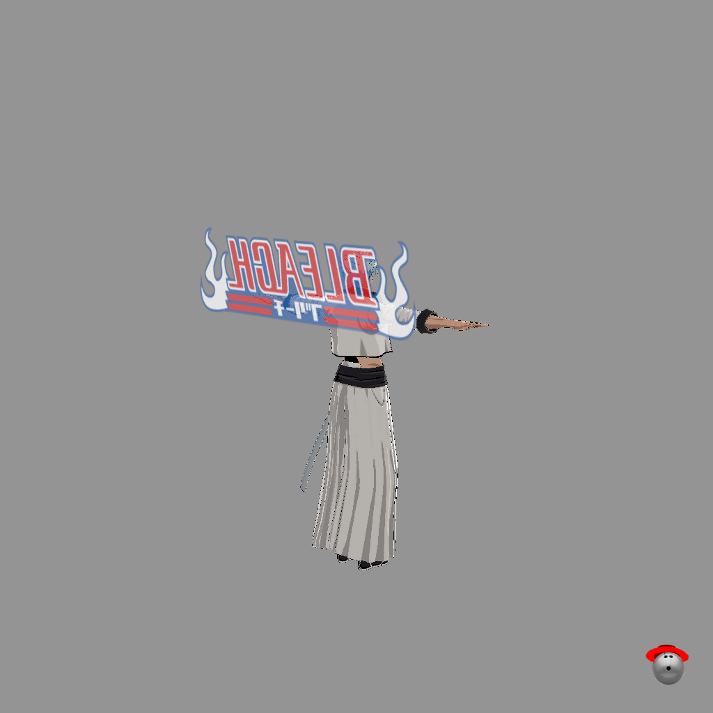 Grimmjow Jaegerjaquez - BLEACH - Back Right