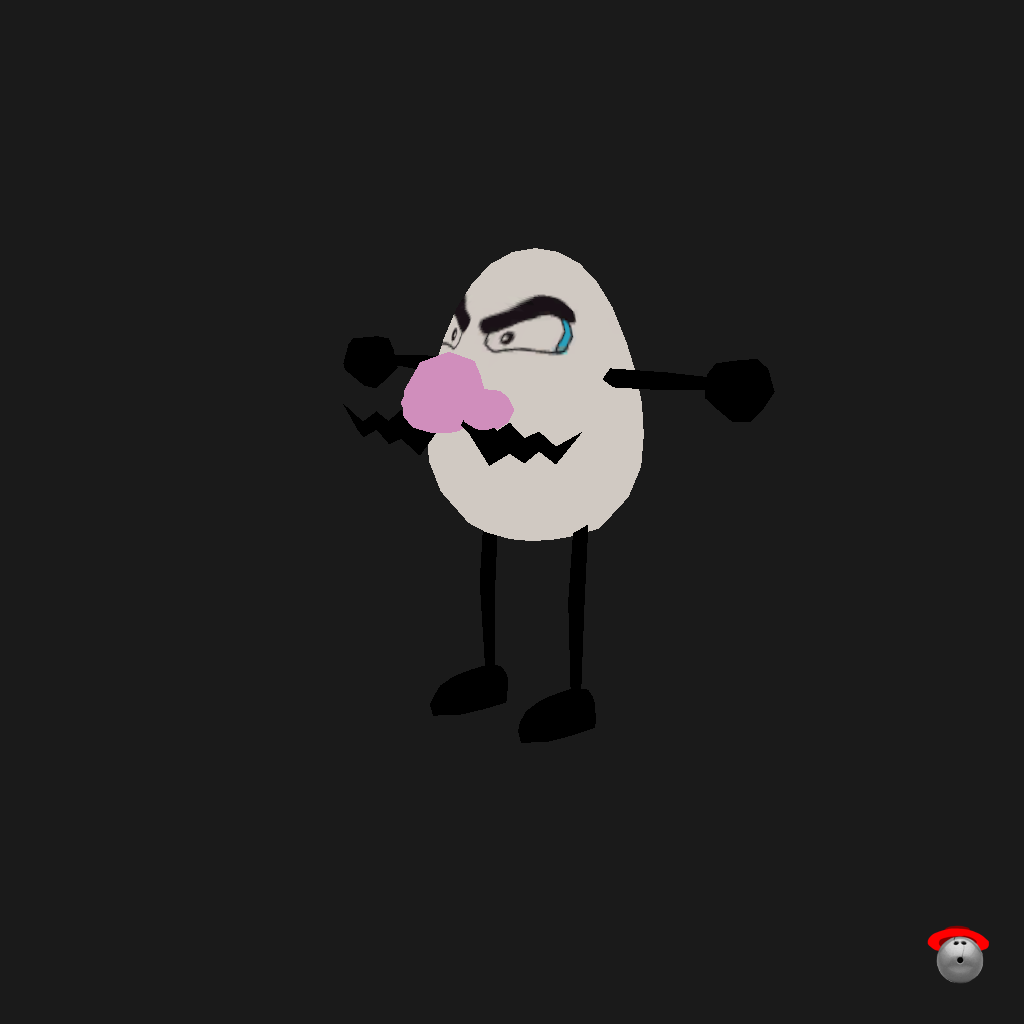 Wario Egg - Front Left