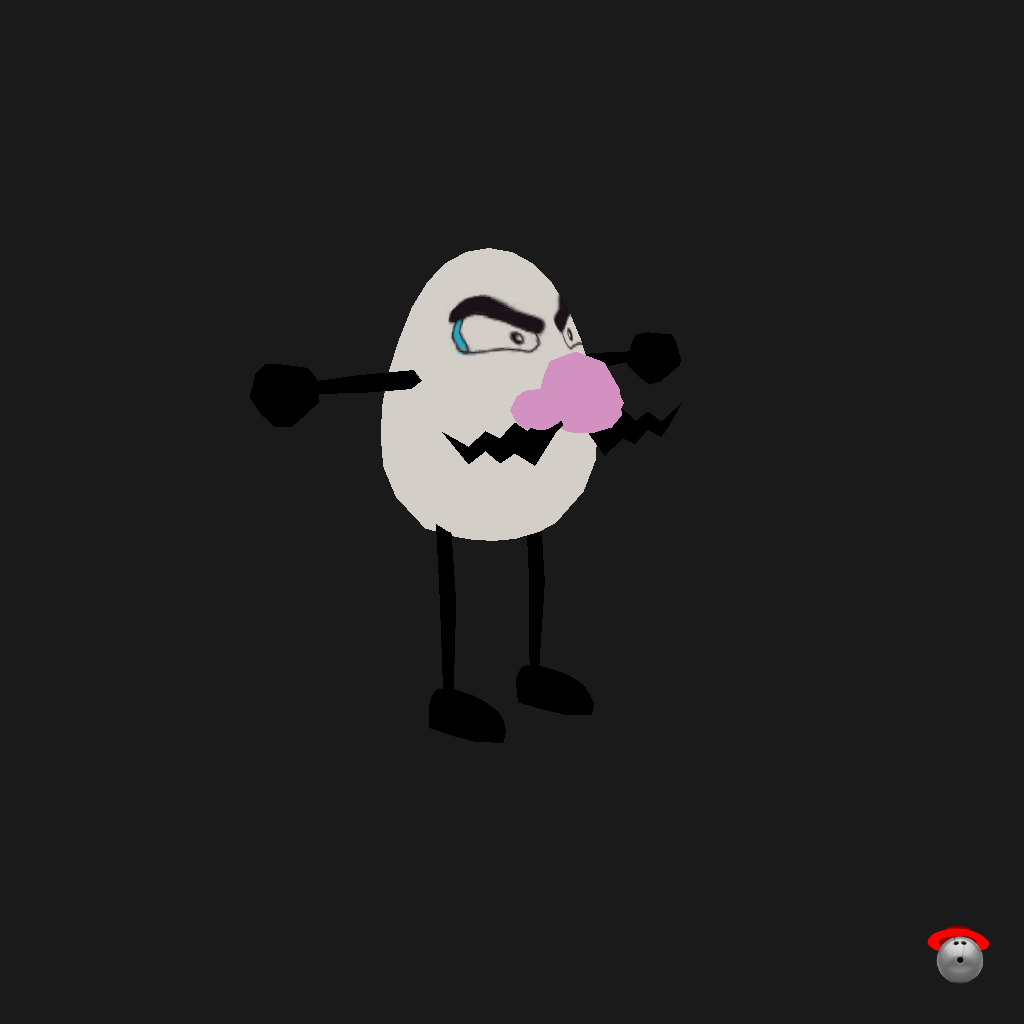 Wario Egg - Front Right