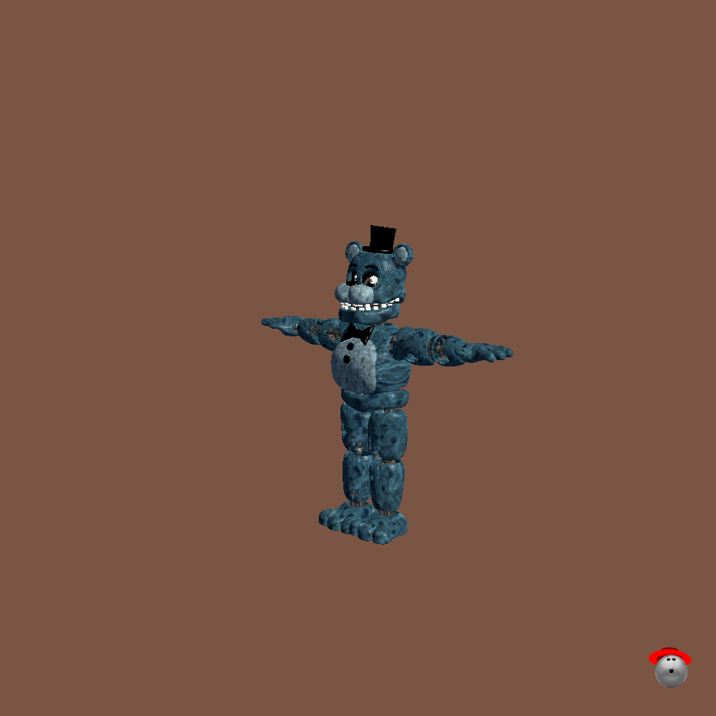 WITHERED BEAR5 -［FNAF⁄MEME］ - Front Left