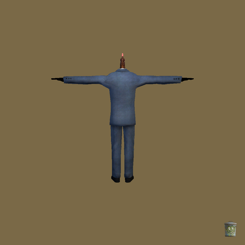 Chicken Man - Back