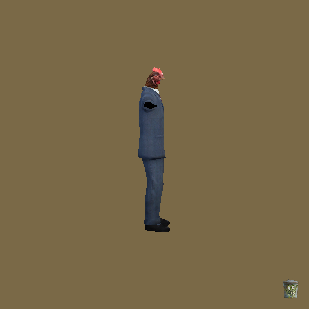 Chicken Man - Right