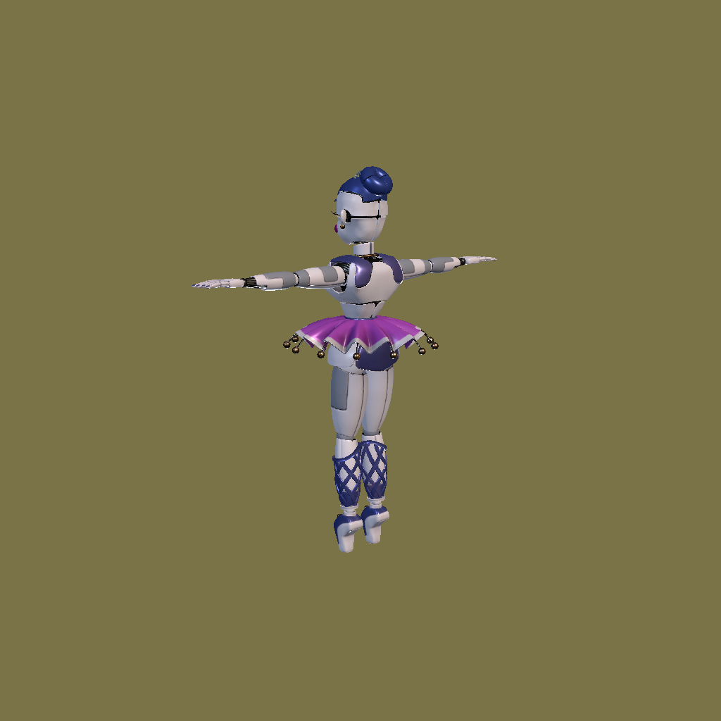 FNaF 5 - Ballora - Back Left