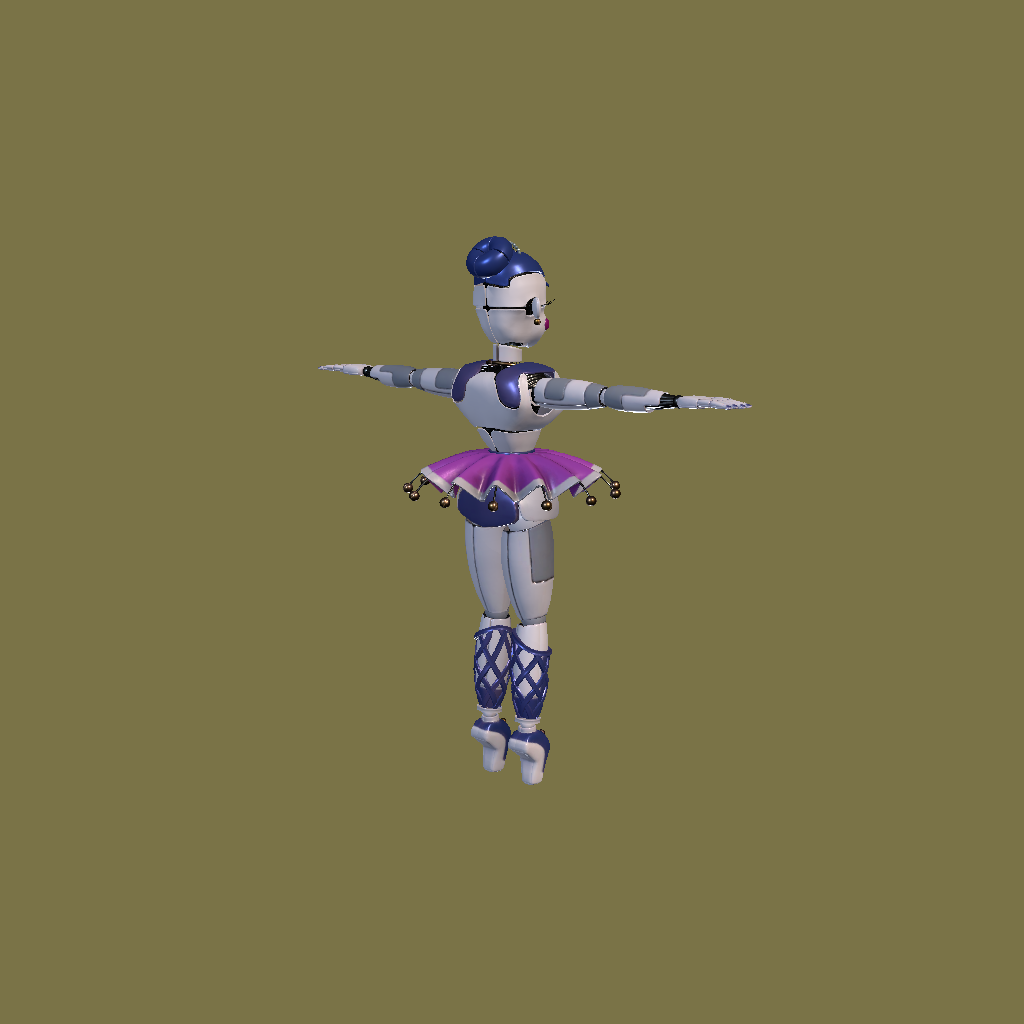 FNaF 5 - Ballora - Back Right