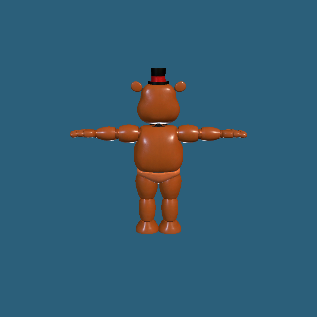 FNaF 2 - Toy Freddy - Back