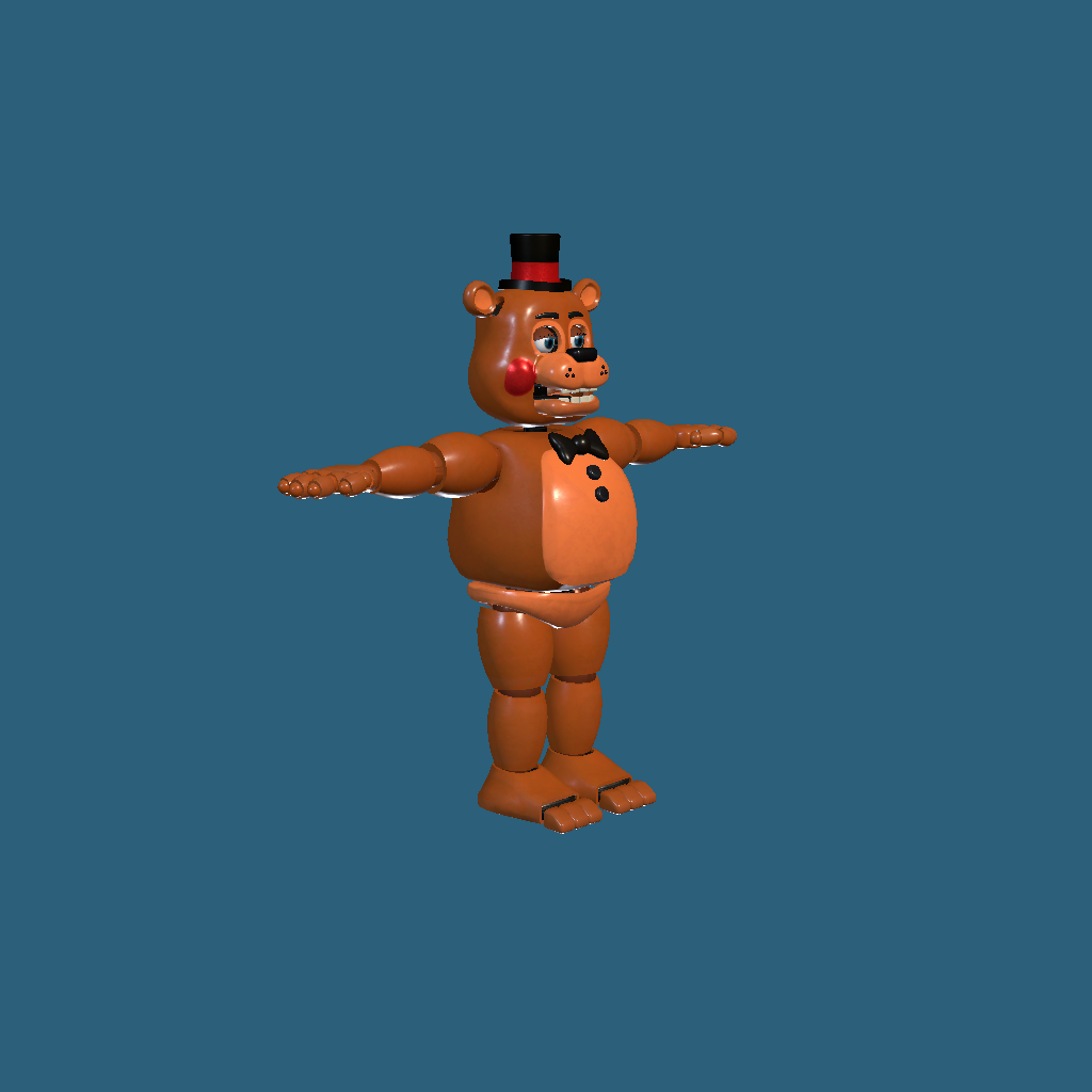 FNaF 2 - Toy Freddy - Front Right