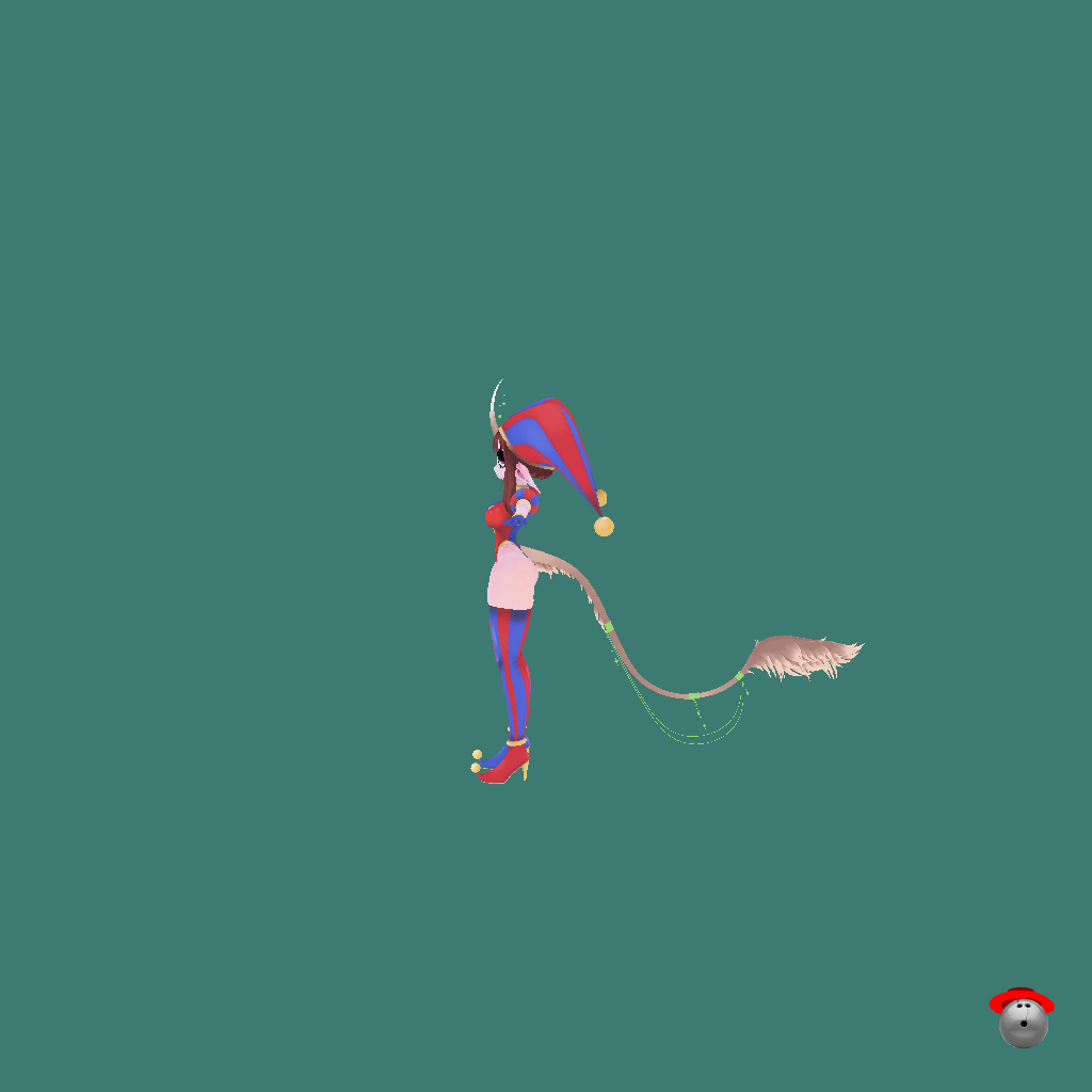 goth pomni - Left