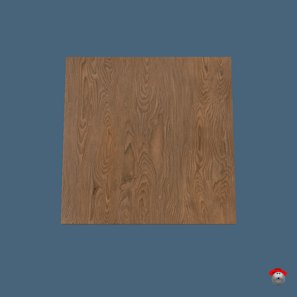 Table Fruiture Crab （Animated） - Straight Top