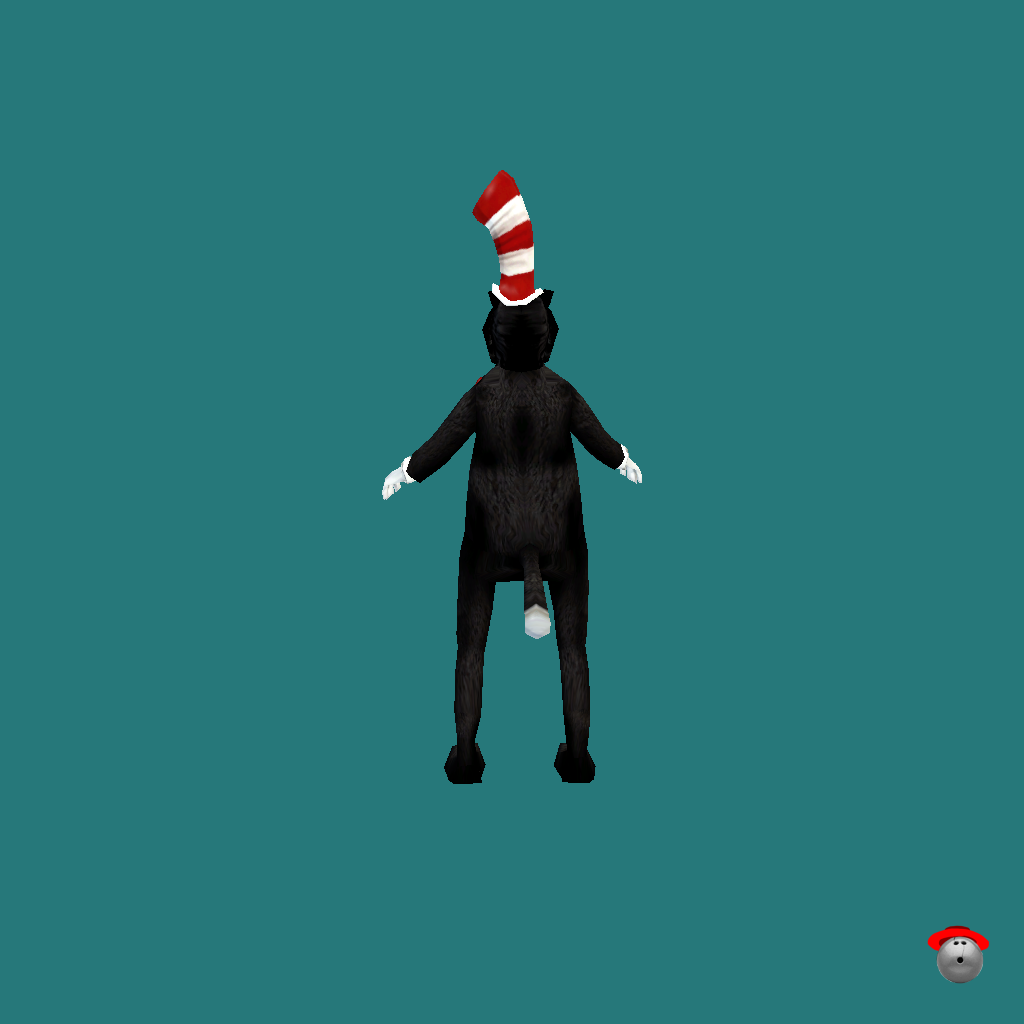 Cat In The Hat （Animated） - Back