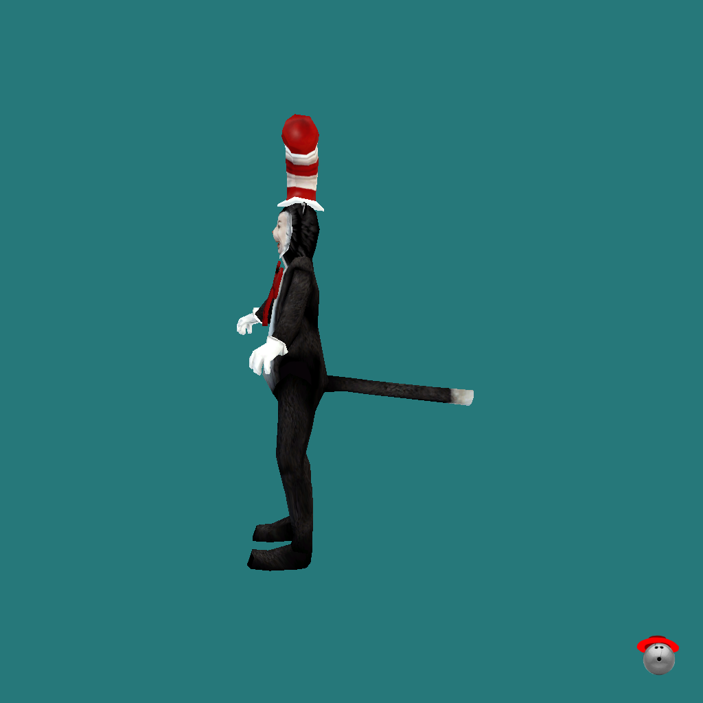 Cat In The Hat （Animated） - Left