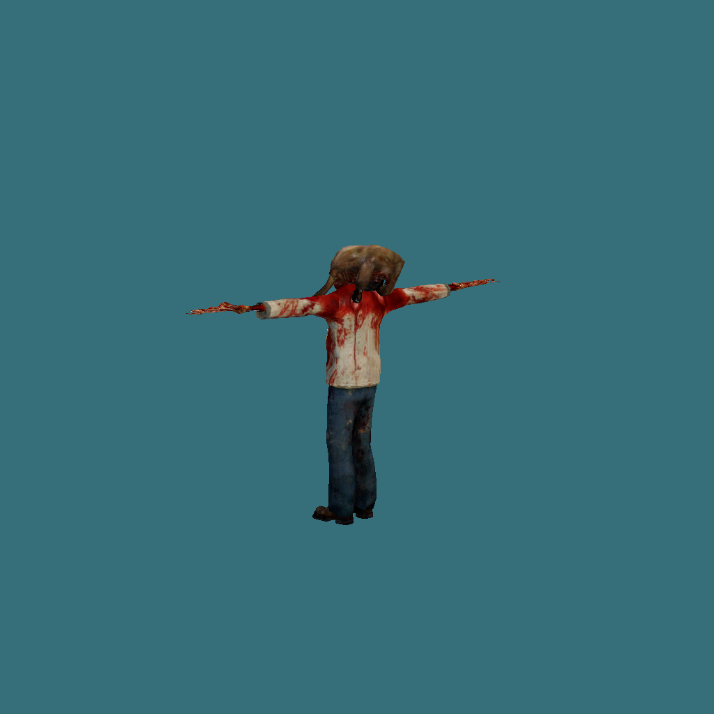 Headcrab Zombie - Back Left