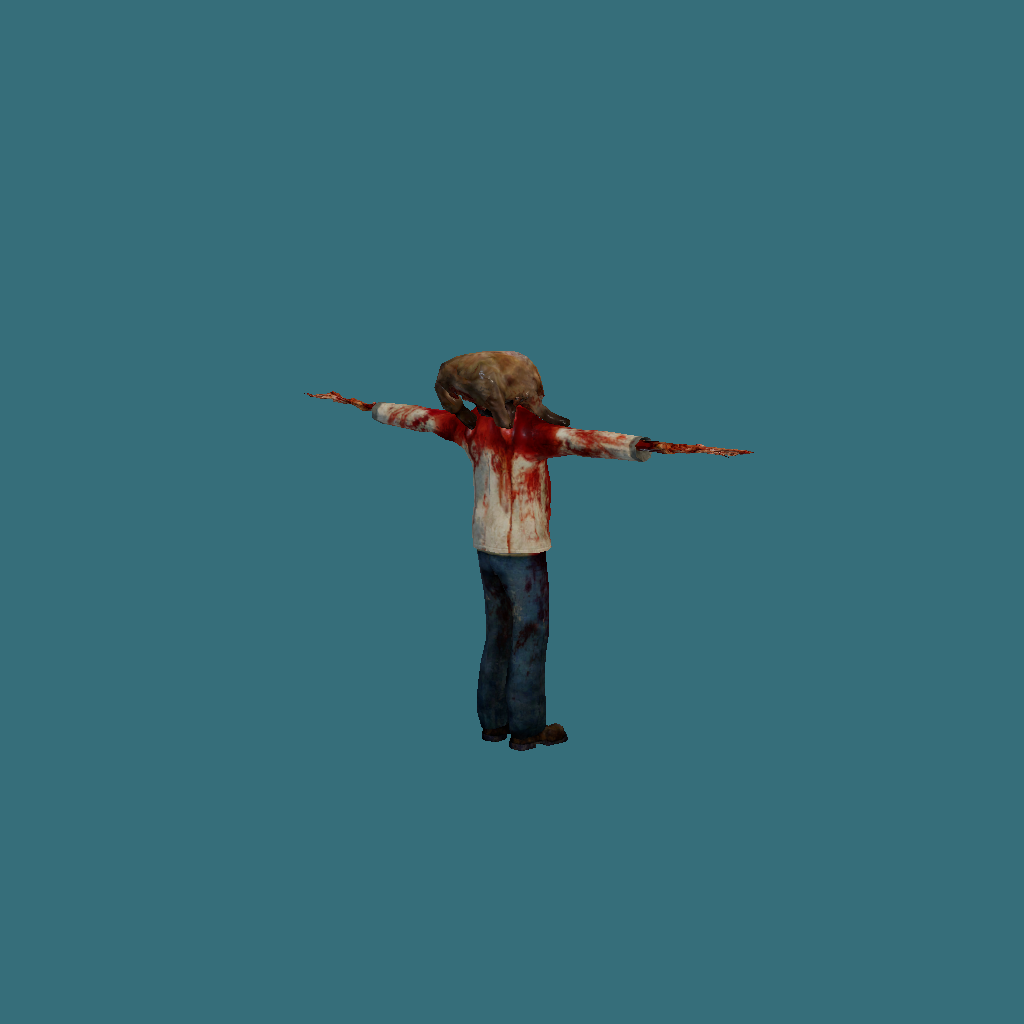 Headcrab Zombie - Back Right
