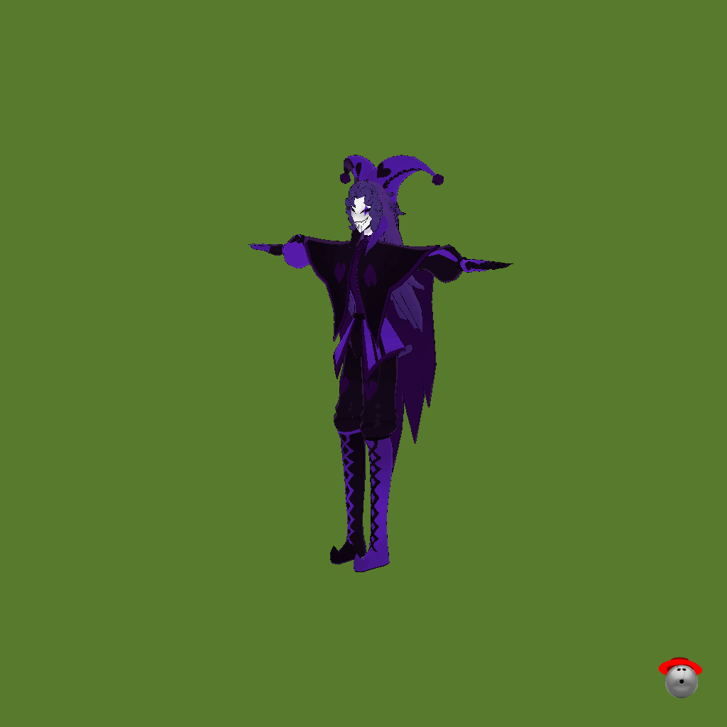 Jester Harlequin edit - Front Left