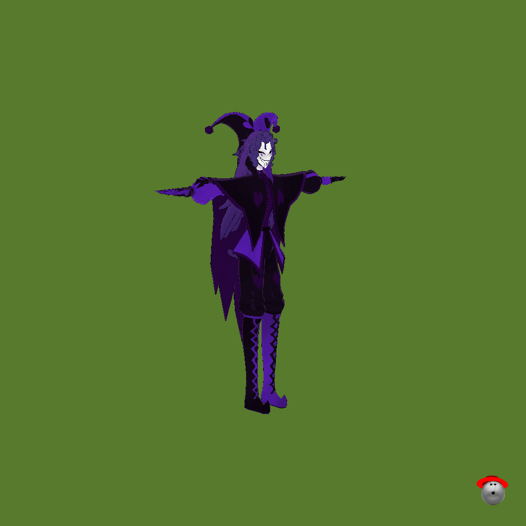Jester Harlequin edit - Front Right