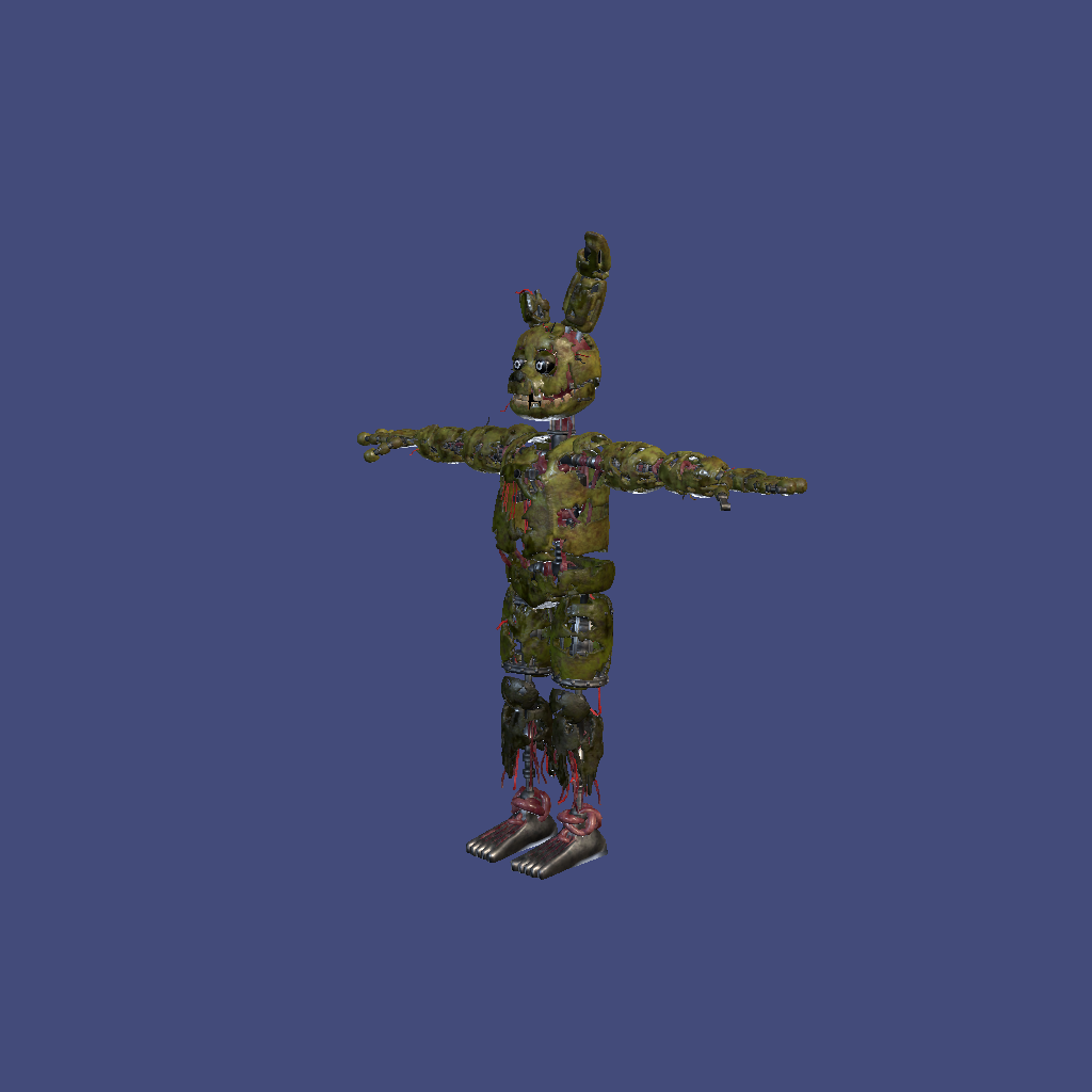 FNAF AR SPRINGTRAP - Front Left