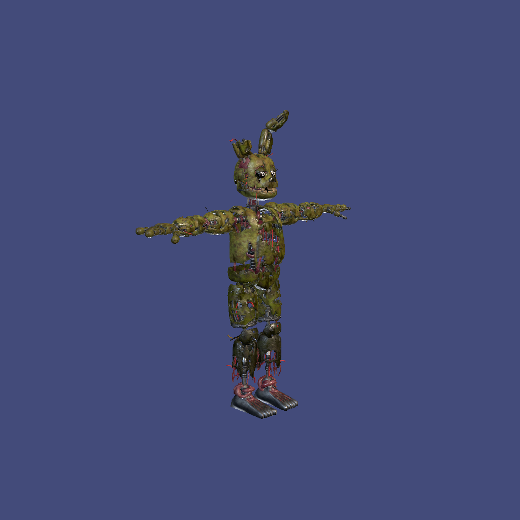 FNAF AR SPRINGTRAP - Front Right