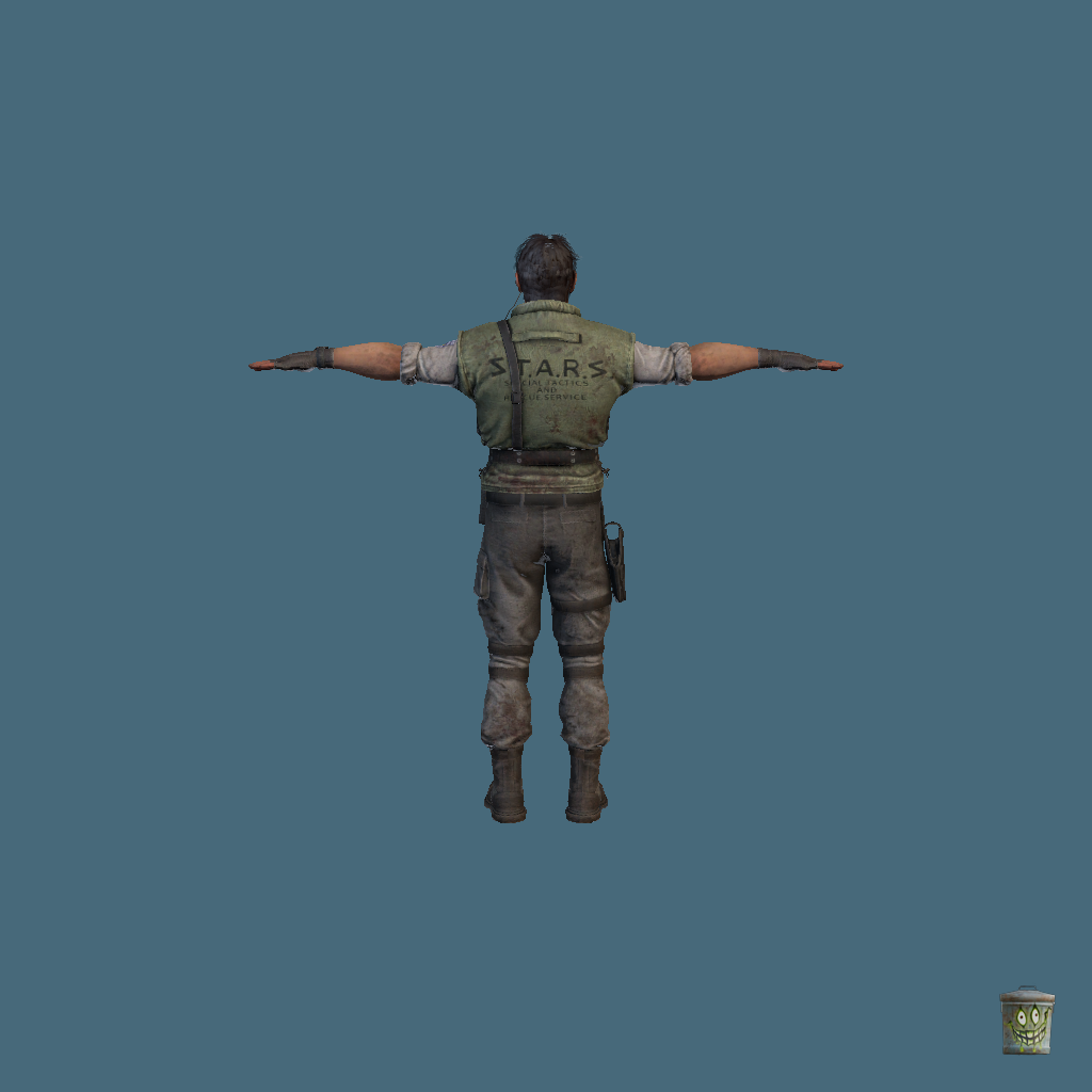Chris Redfield （Dead By Daylight） - Back