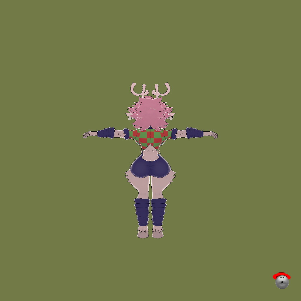 DEER LADY - Back