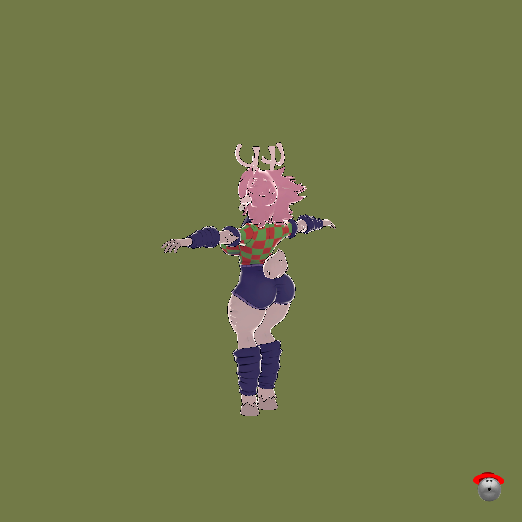 DEER LADY - Back Left