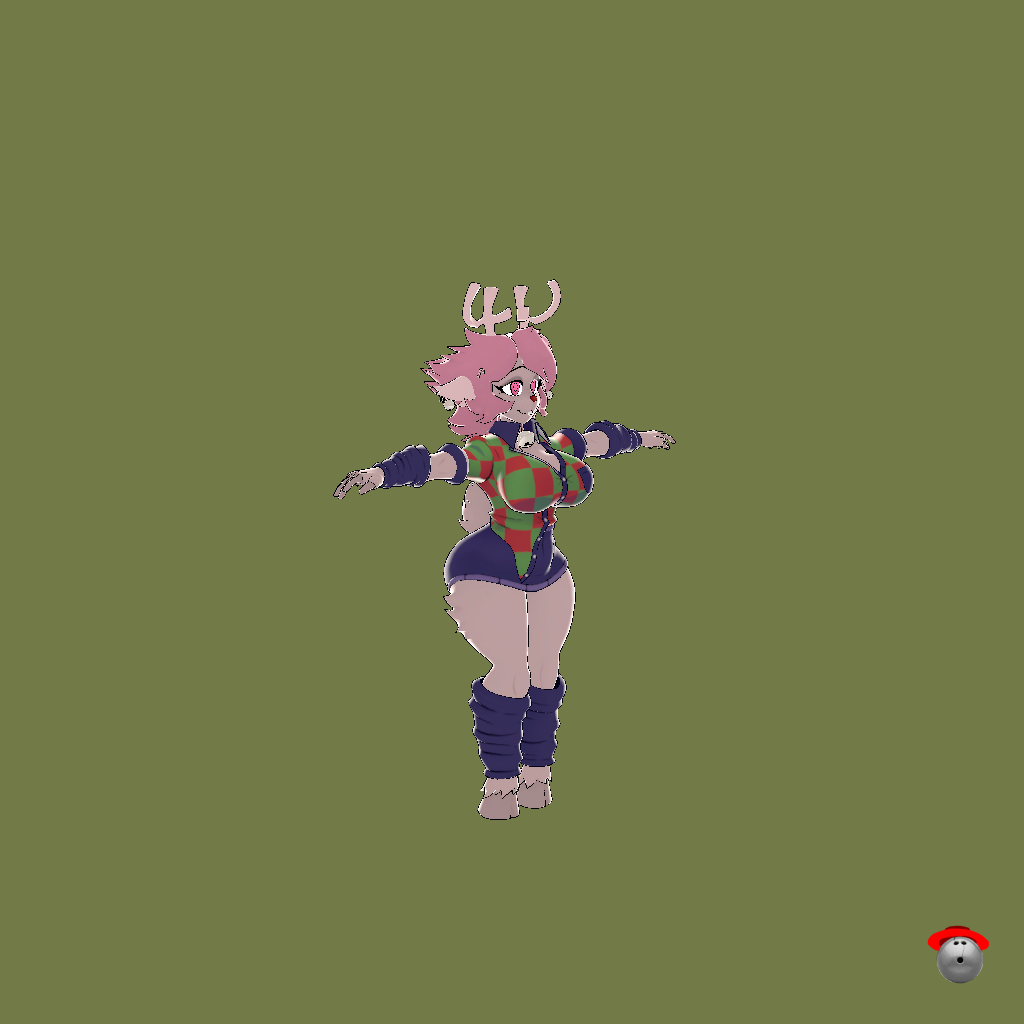 DEER LADY - Front Right