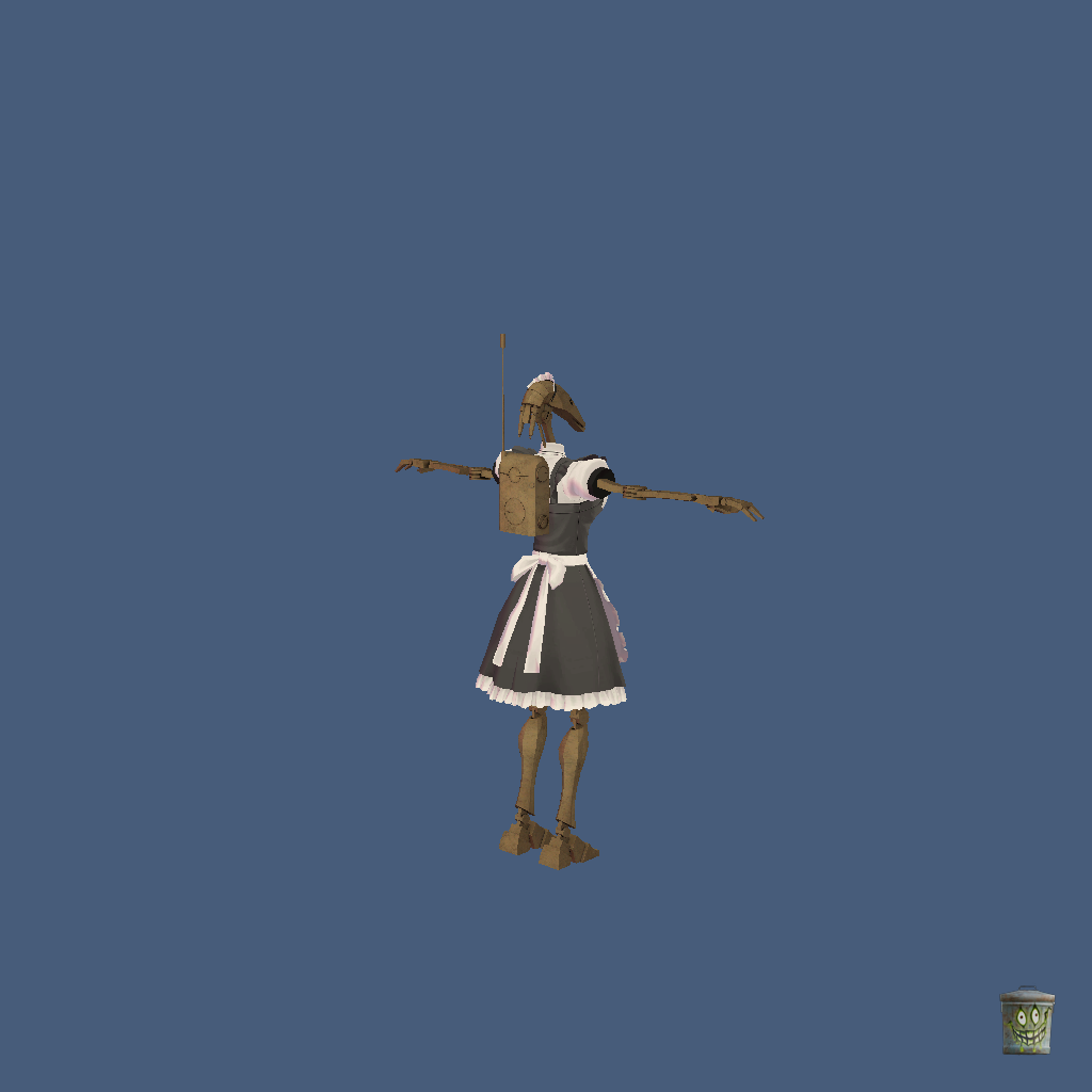 Maid B1 Droid - Back Right