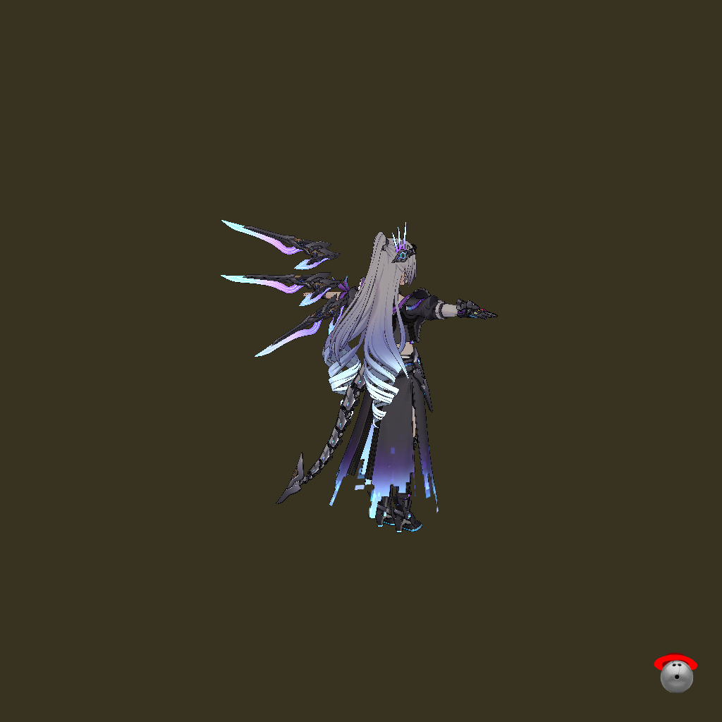 Silver Wolf LV․999 - Back Right
